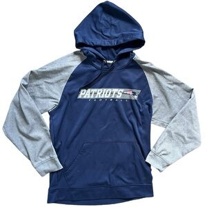 NFL Team Apparel New England Patriots Hoodie Hooded Sweatshirt Men's size Medium